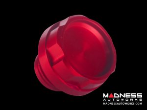 FIAT 500L Oil Cap - 1.4L Engine - SILA Concepts - Red Anodized Billet
